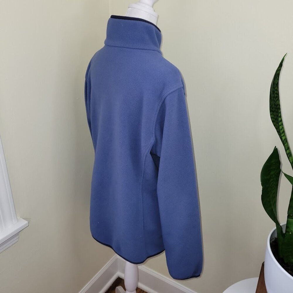 Columbia Sportswear Full Zip Fleece Jacket Long Sleeves Blue Women's Size XL - Picture 10 of 15